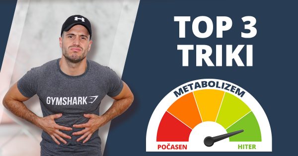 Kako pospešiti metabolizem? 3 triki za hitro preobrazbo